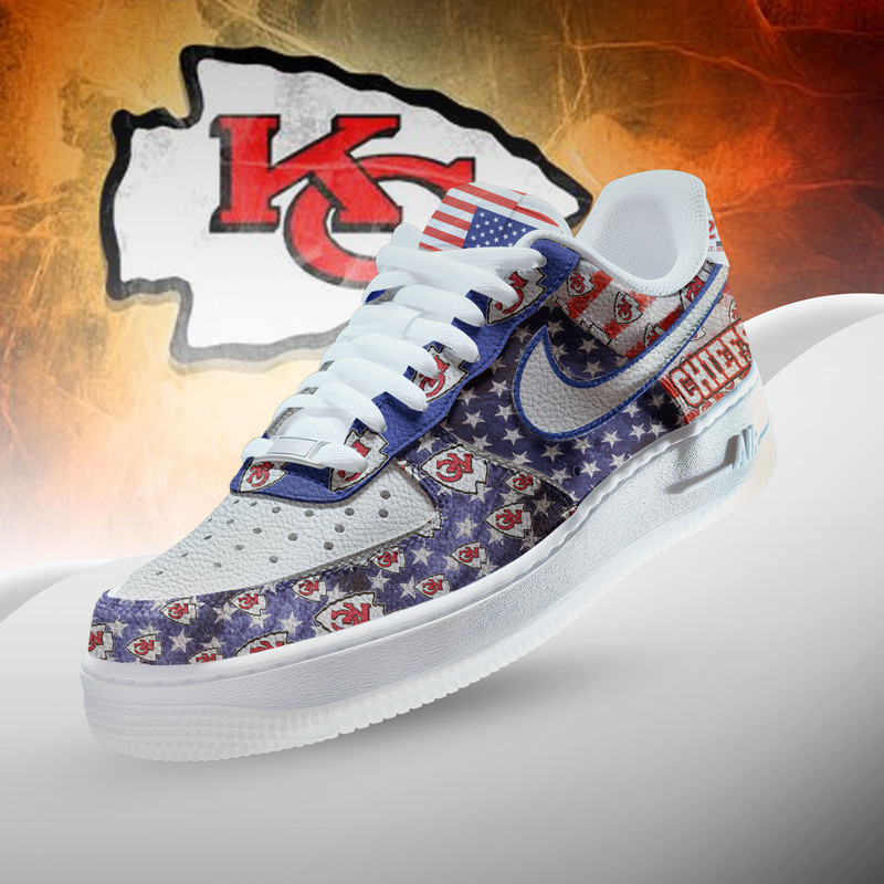 Kansas City Chiefs | Premium NFL 250 Years Of America AF1 Shoes HY