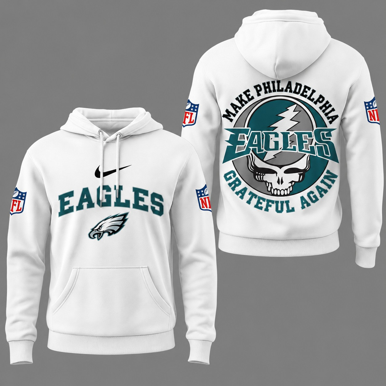 Philadelphia Eagles | Premium NFL Grateful Again Hoodie NY