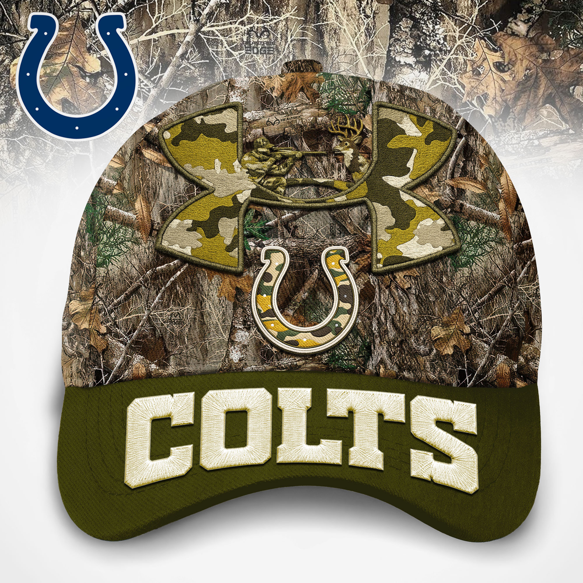 Indianapolis Colts | Premium NFL Hunting Under Armour Classic Cap TD