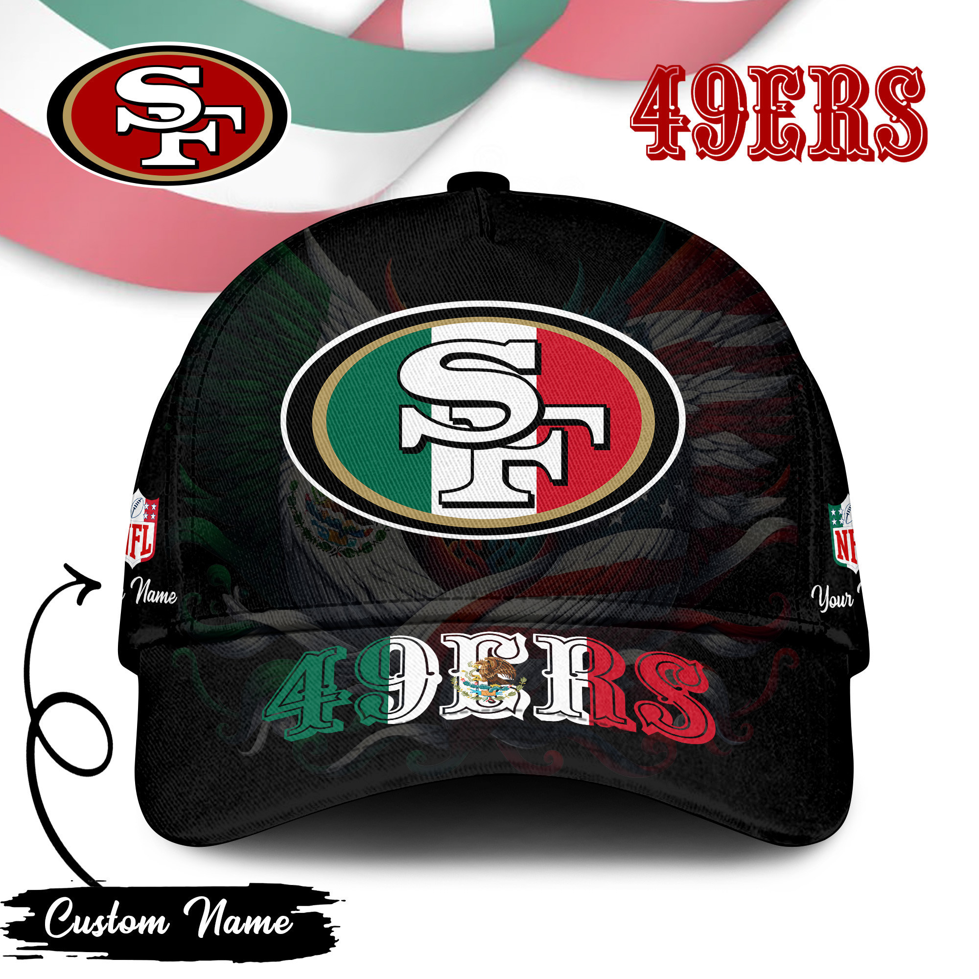 San Francisco 49ers | PREMIUM CLASSIC CAP NFL MEXICAN TD