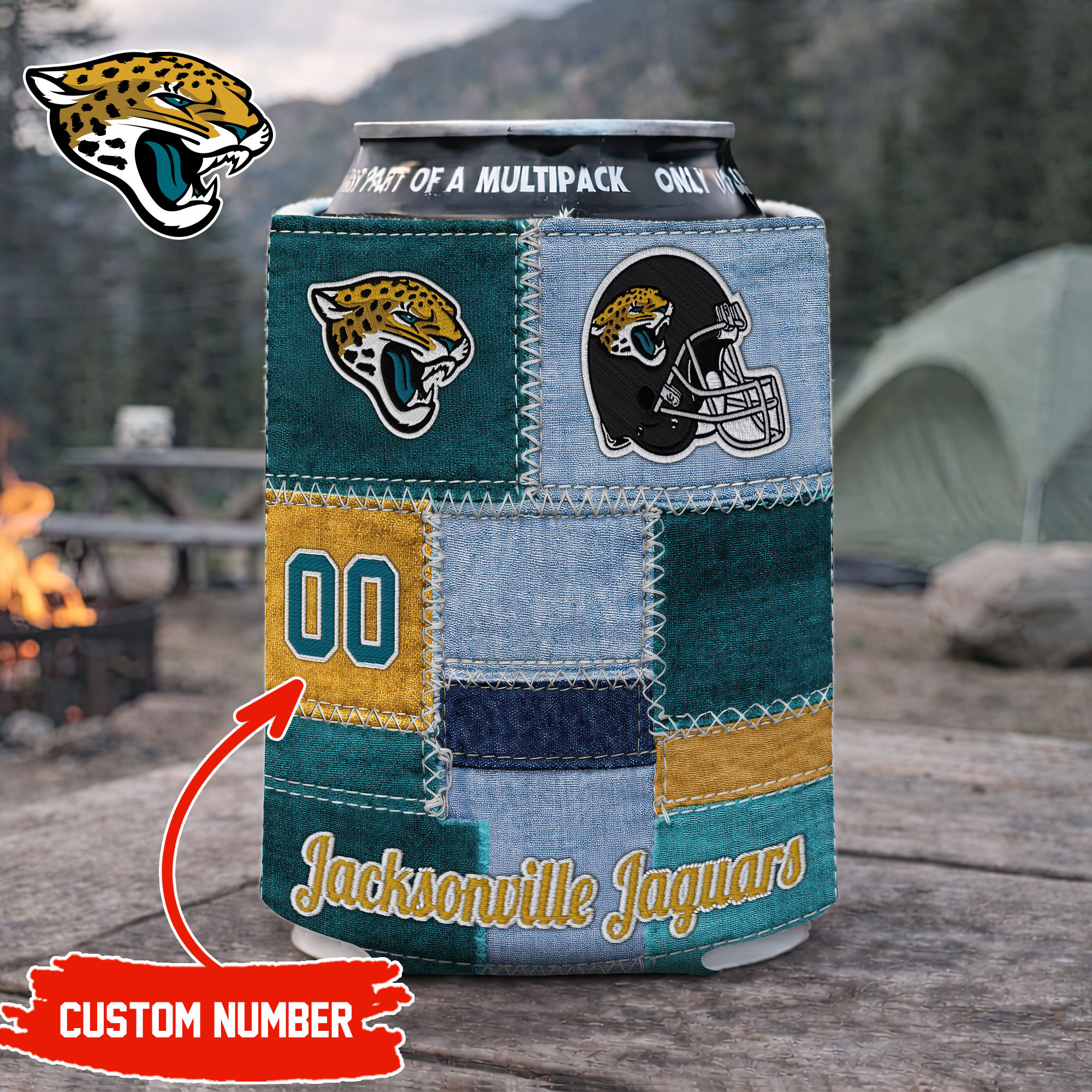 Jacksonville Jaguars | Premium NFL Game Day Can Koozie NY