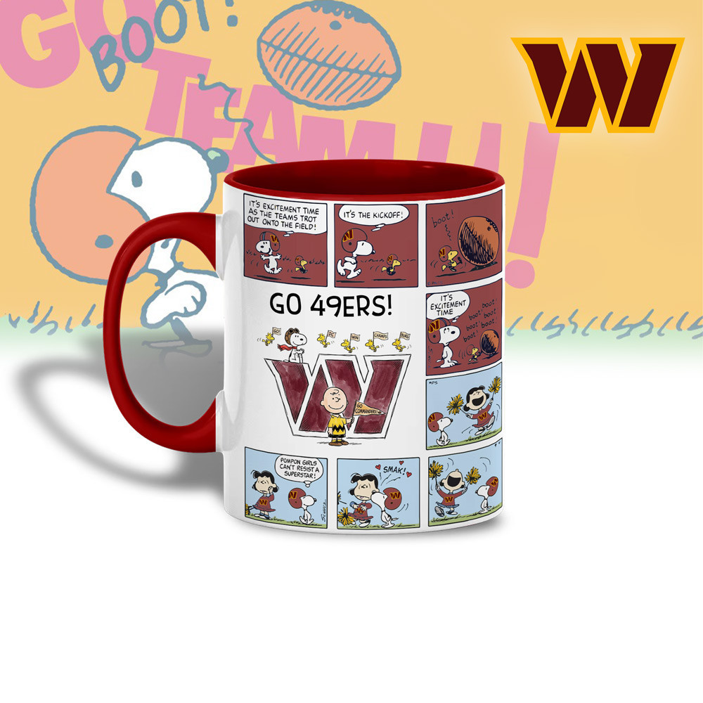 Washington Commanders | Premium NFL Peanuts Comic Mug HY