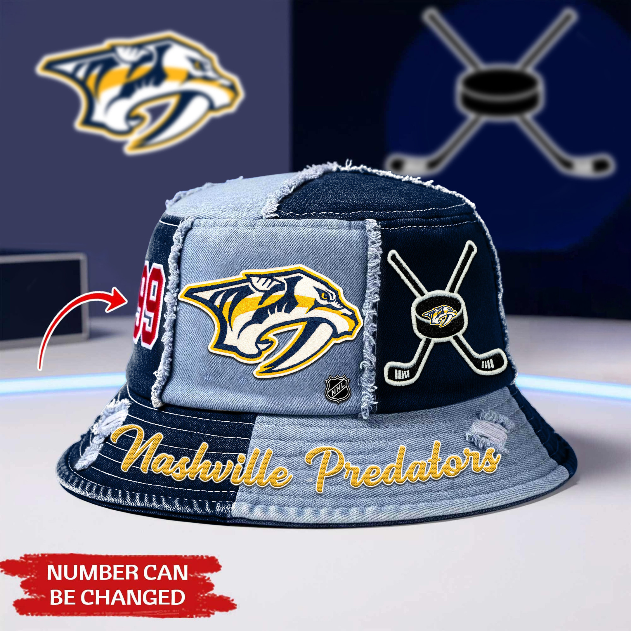 Nashville Predators | Premium NHL Bucket Hat TD