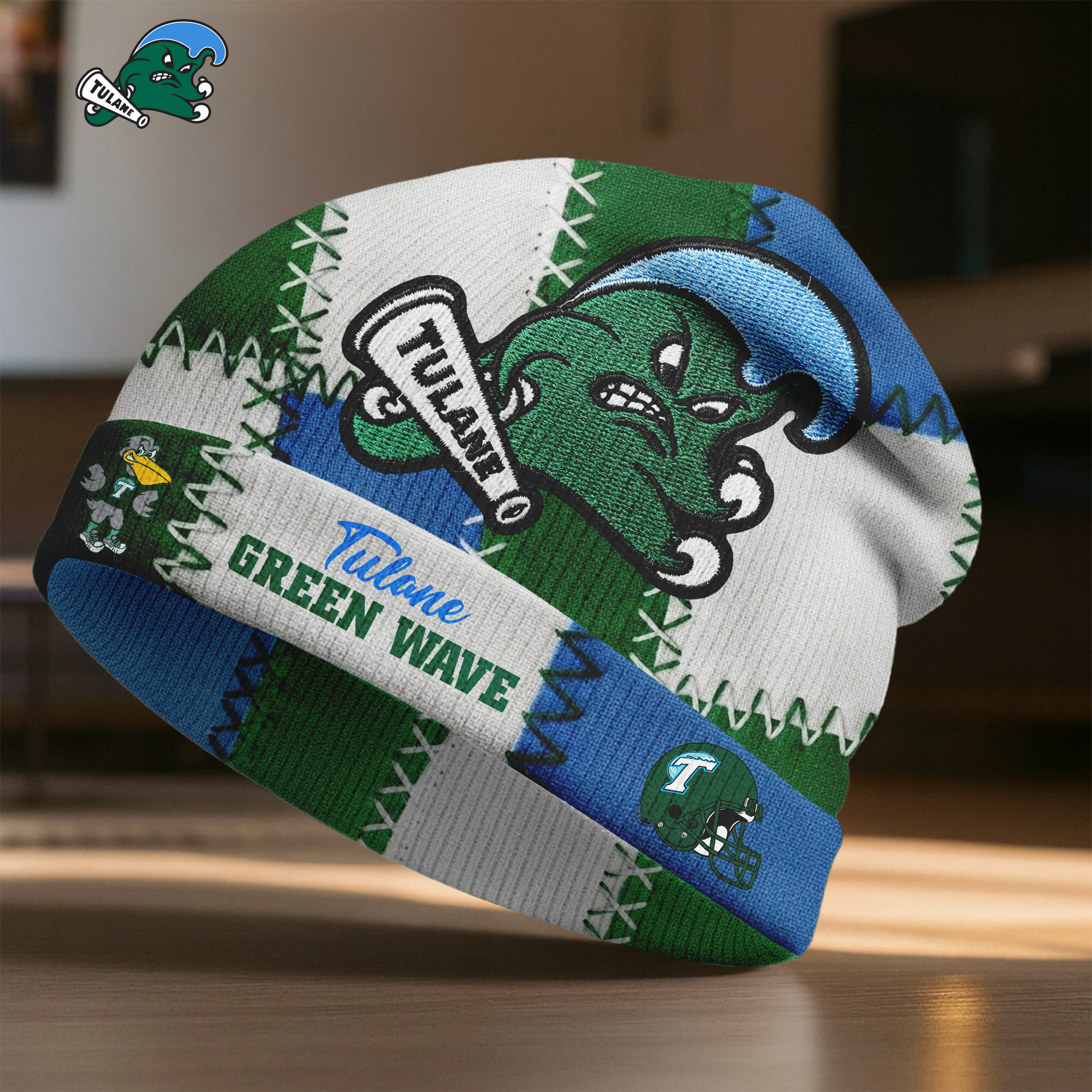 Tulane Green Wave | Premium NCAA Pride Beanie Hat NY