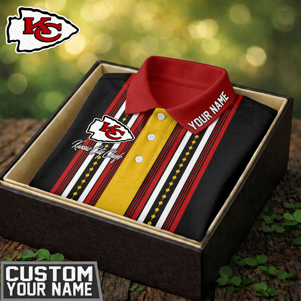 Kansas City Chiefs | Premium NFL Legacy Sport Custom Polo TD