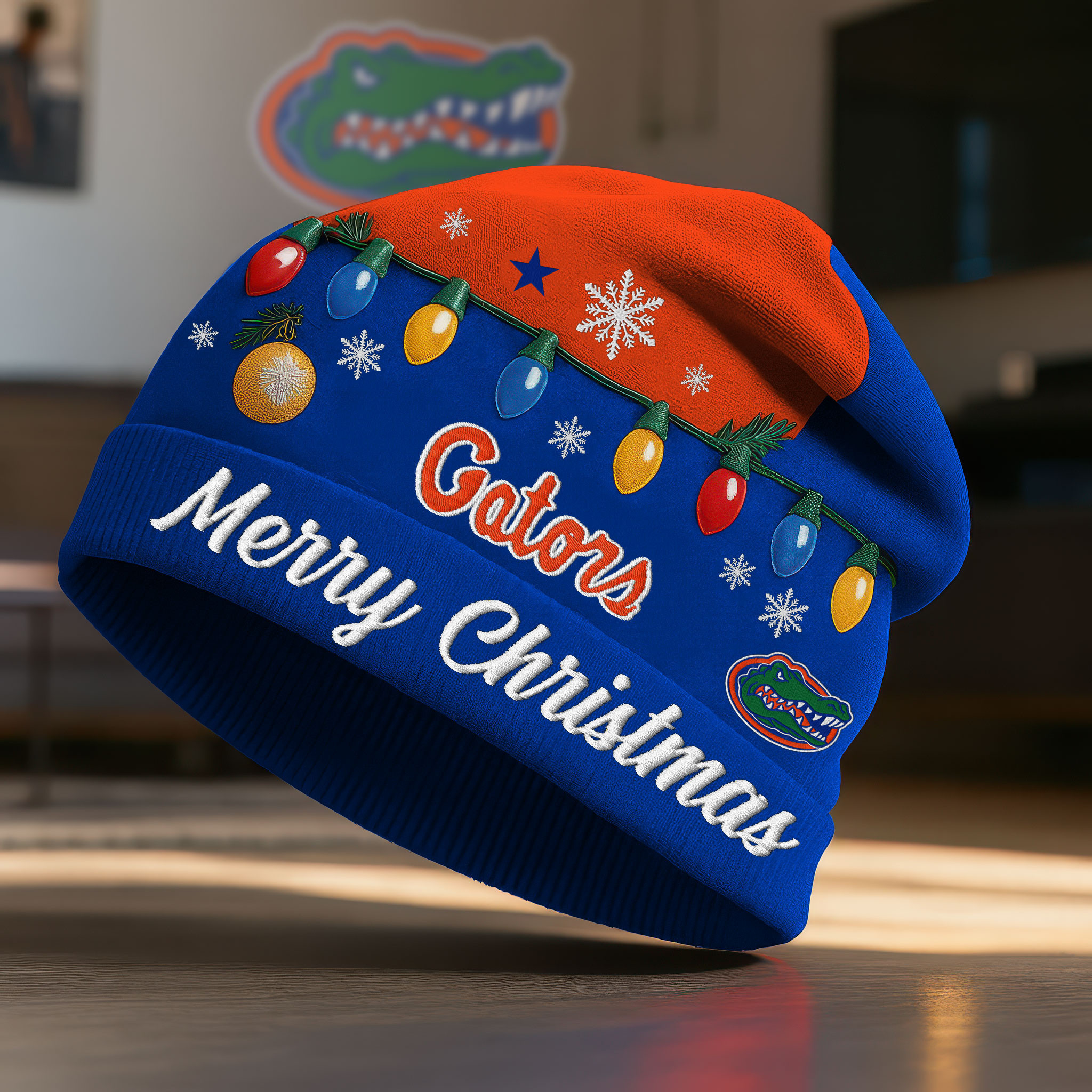 Florida Gators | Premium NCAA Christmas Beanie Hat NY