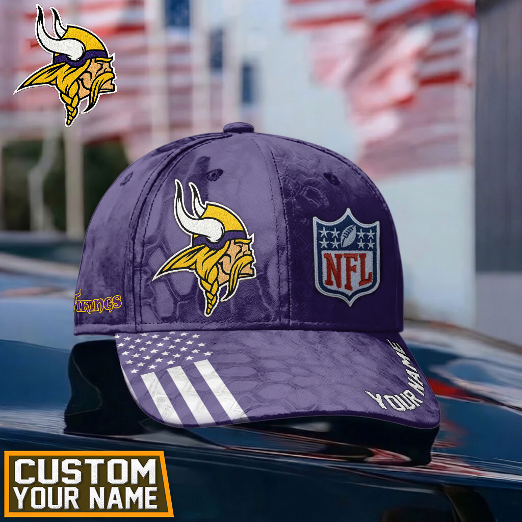 Minnesota Vikings | Premium NFL Heritage Custom Cap NTH1