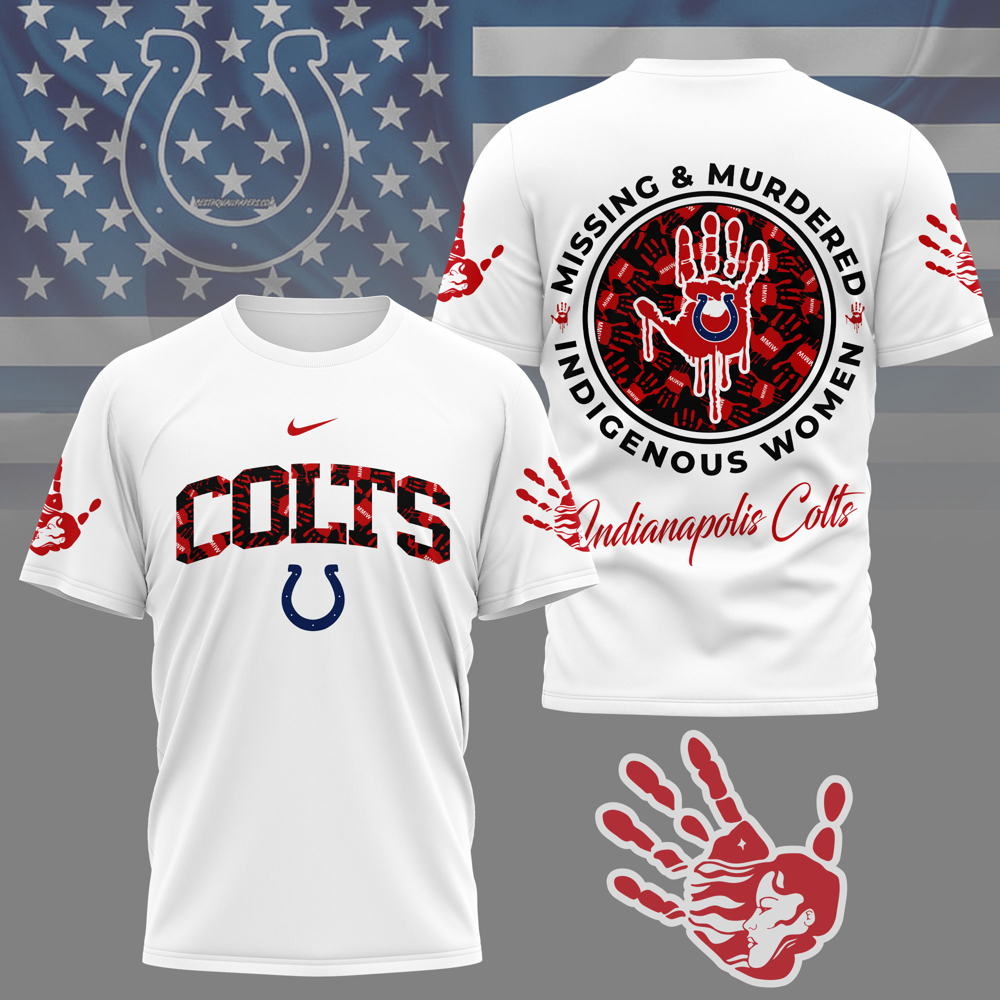 Indianapolis Colts | Premium NFL MMIW Awareness Shirt NY