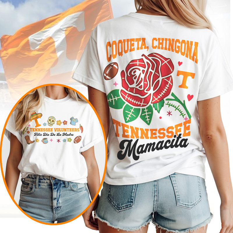 Tennessee Volunteers | Premium NCAA Dia De La Madre 3D T-Shirt HY