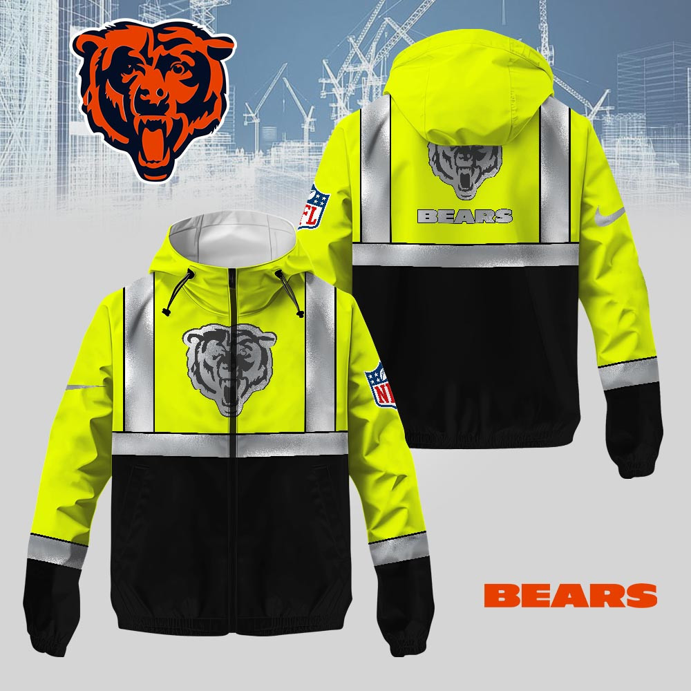 Chicago Bears | Premium NFL Safety Windbreaker Jacket MM