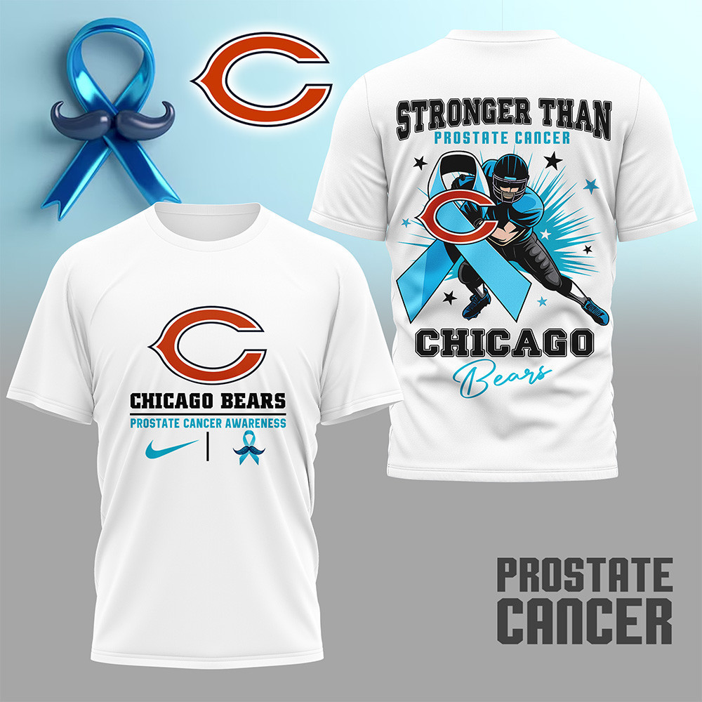 Chicago Bears | Premium NFL Prostate Cancer Awareness Month Shirt HI