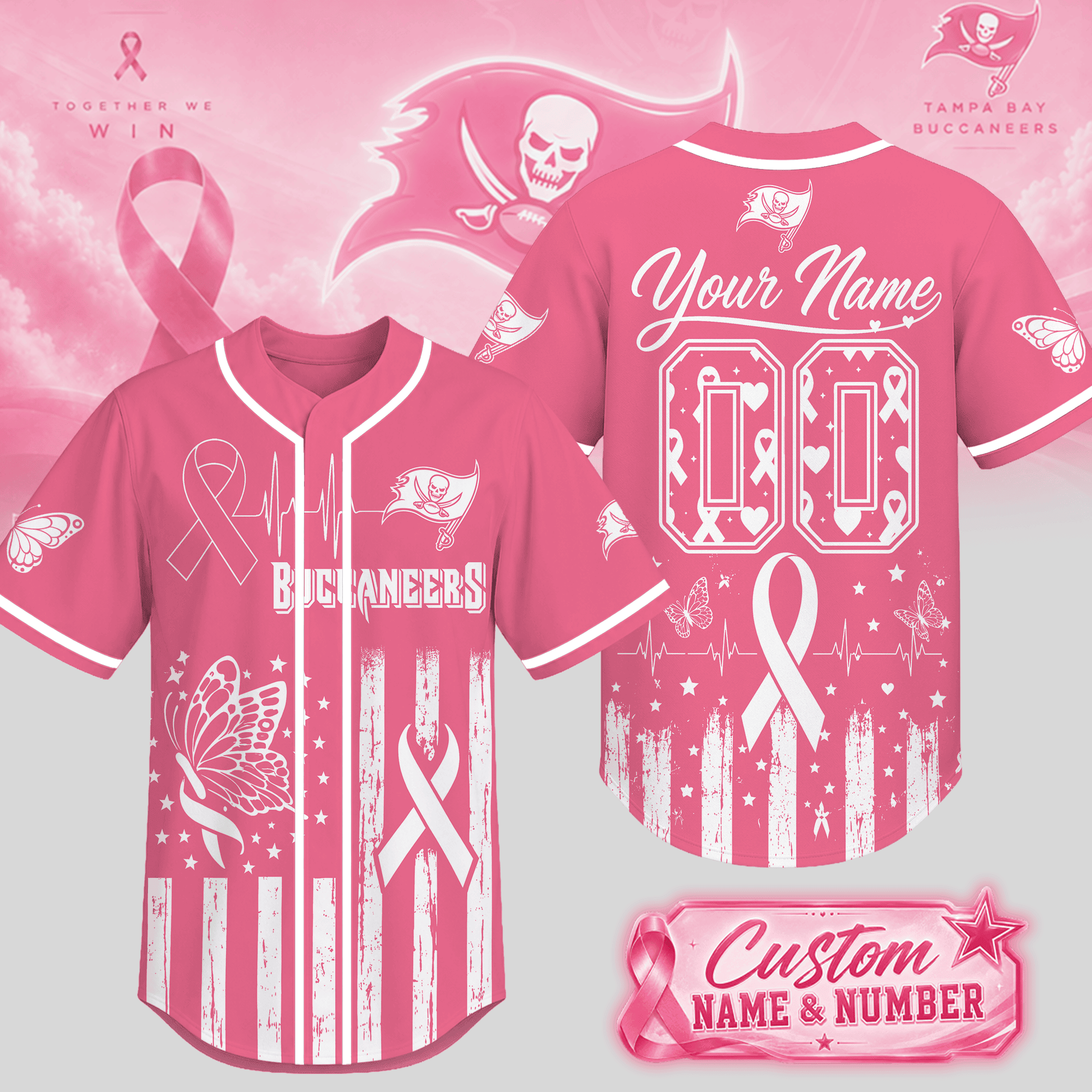 Tampa Bay Buccaneers | Premium NFL Together We Win Jersey NTH1
