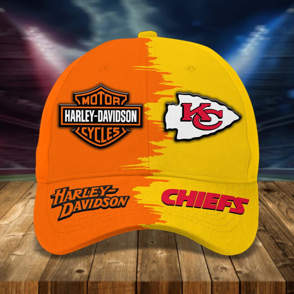 Kansas City Chiefs | Premium Classic NFL & Harley-Davidson Cap