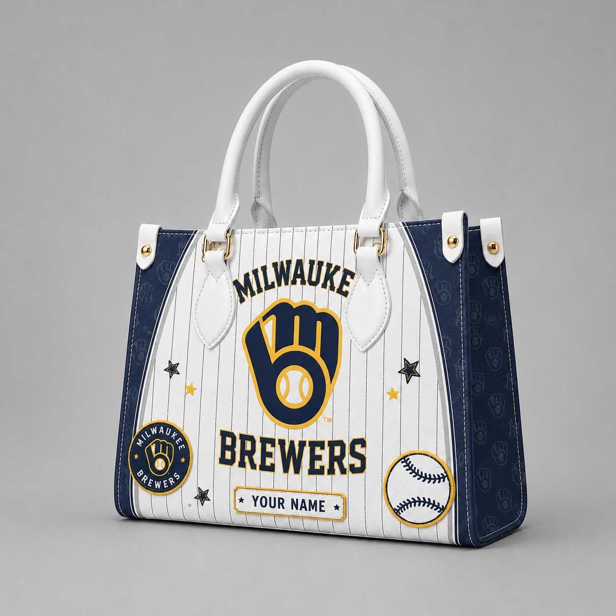 Milwaukee Brewers | Premium MLB Fan Pride Leather Handbag
