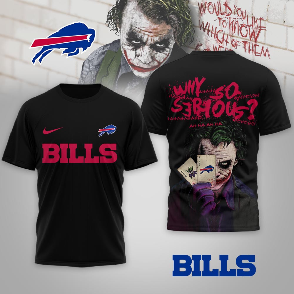 Buffalo Bills | Premium NFL Joker Why So Serious 3D Shirt NP