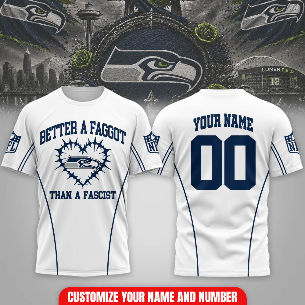 Seattle Seahawks | Premium NFL Love Wins Team 3D Shirt NTH1
