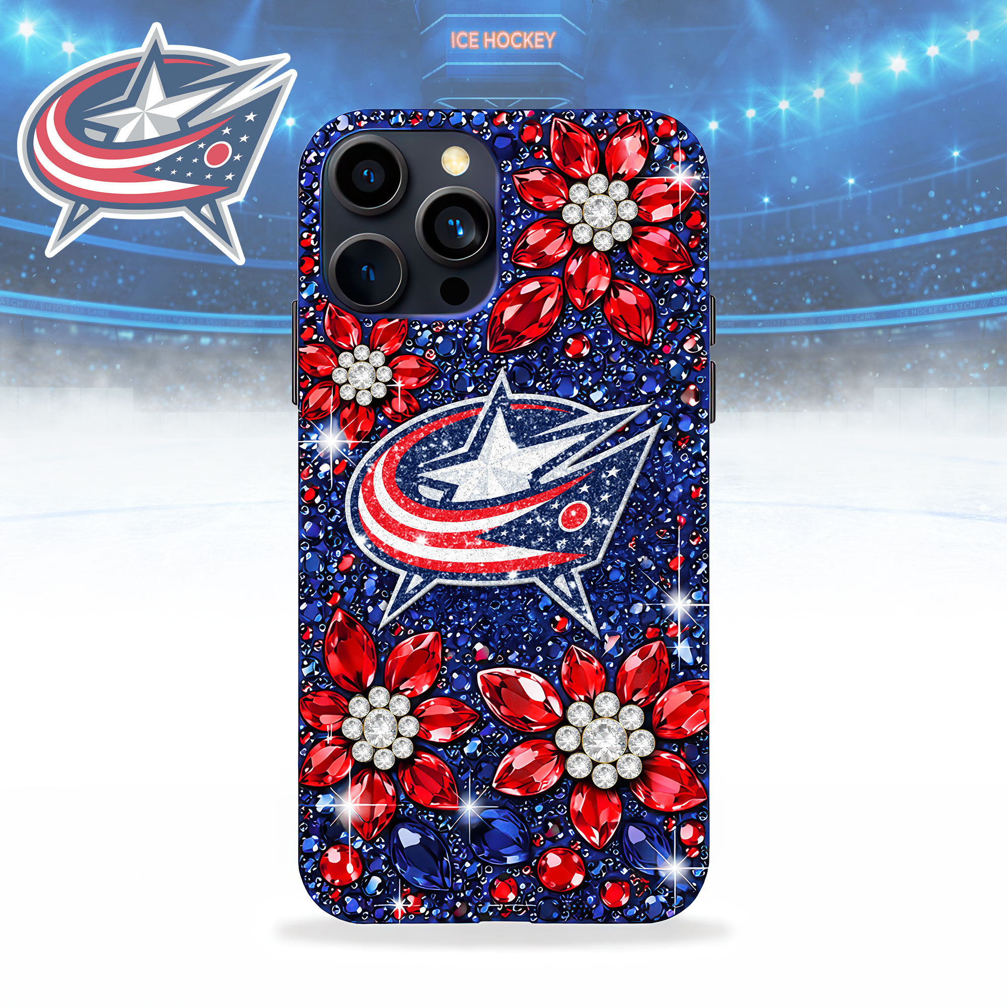 Columbus Blue Jackets | Premium NHL Luxury Phone Case NY