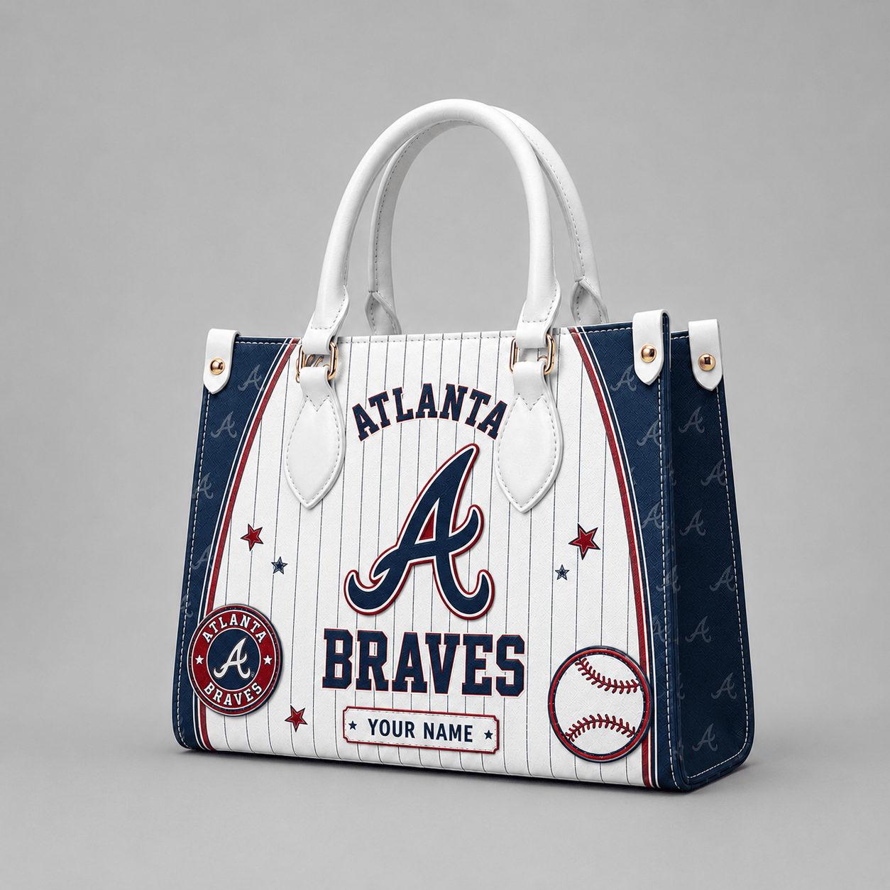 Atlanta Braves | Premium MLB Fan Pride Leather Handbag