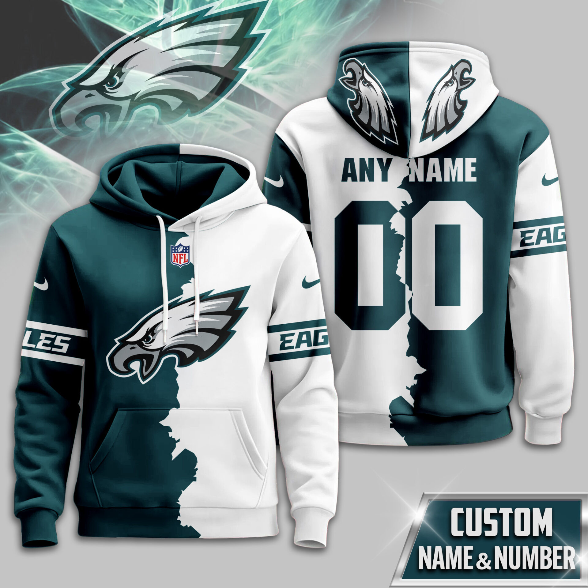 Philadelphia Eagles | Premium Victory Split Hoodie TD