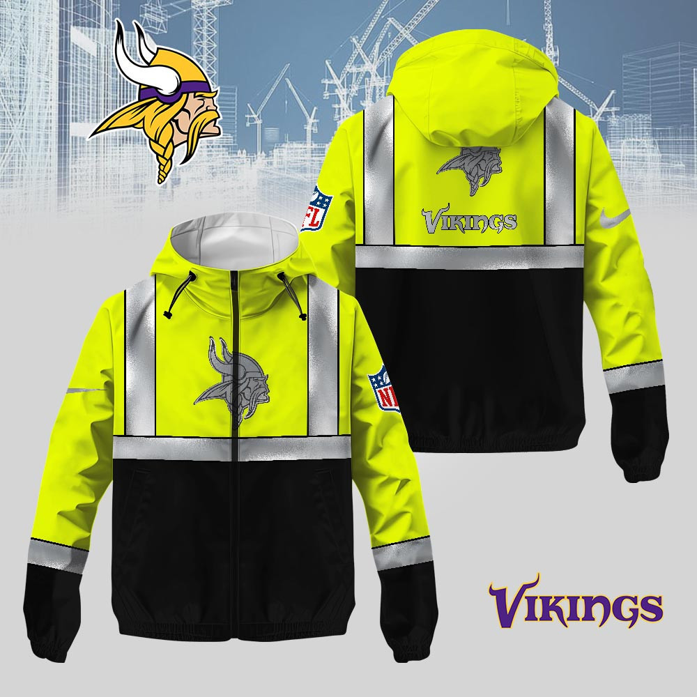 Minnesota Vikings | Premium NFL Safety Windbreaker Jacket MM