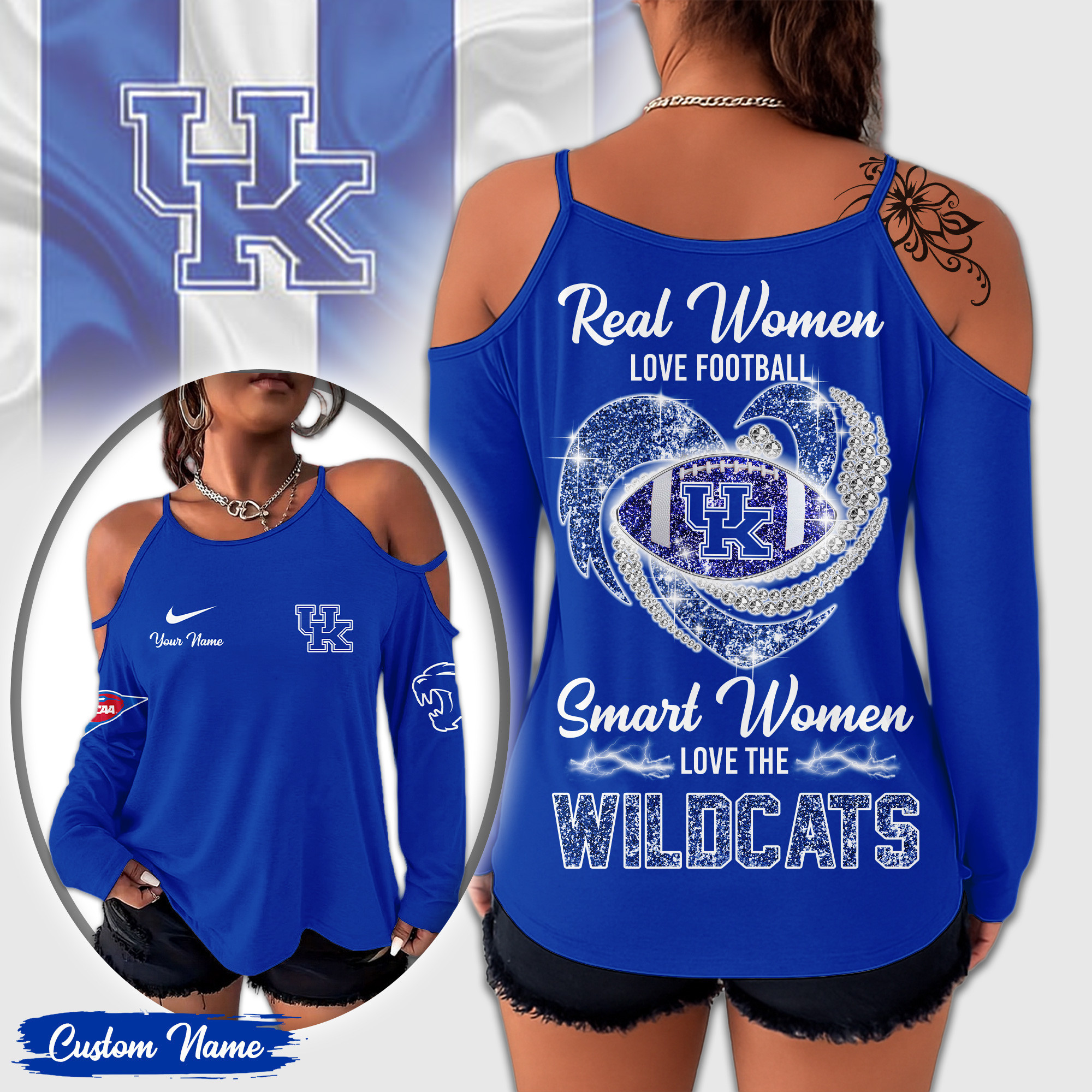 Kentucky Wildcats | Premium NCAA Lady Tshirt TD