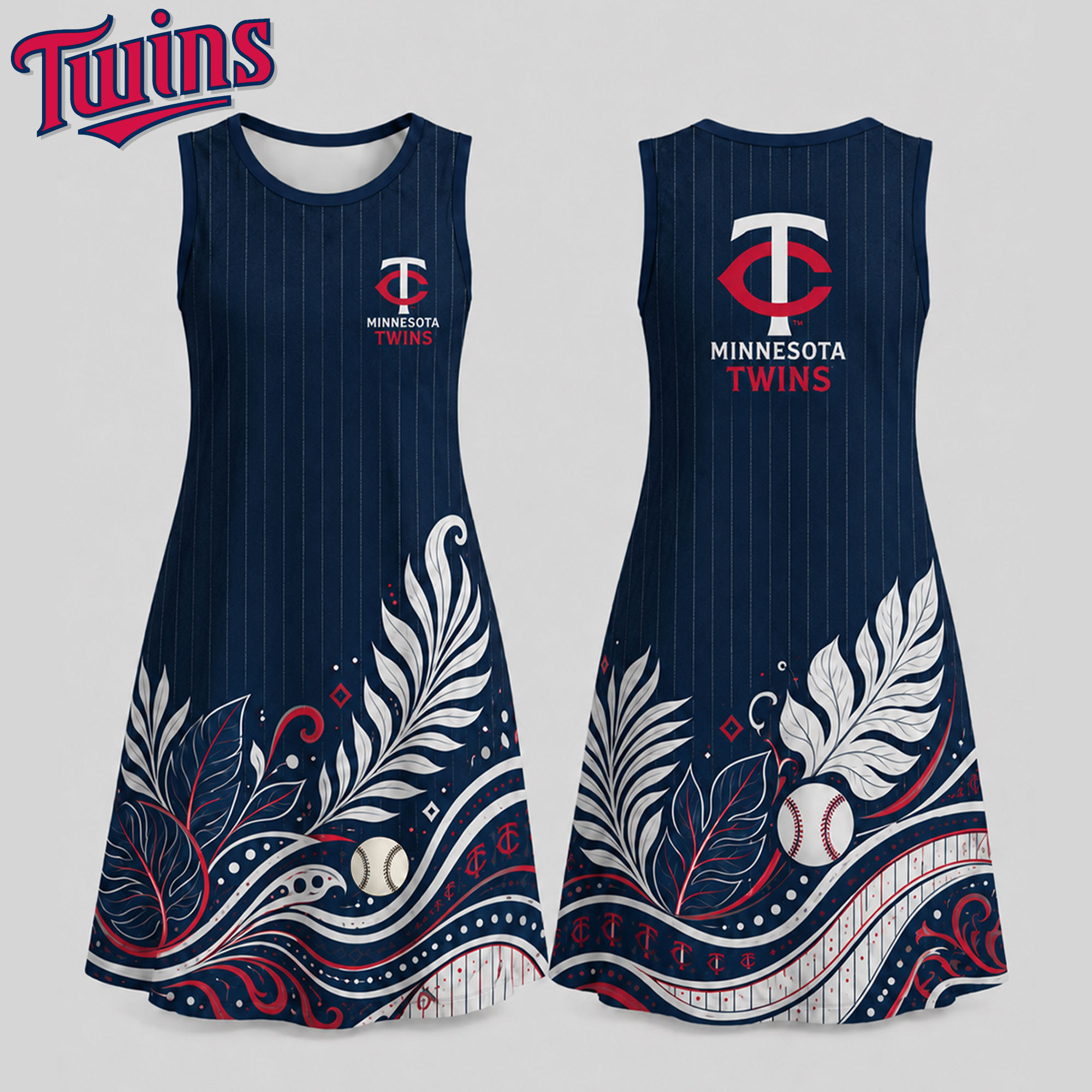 Minnesota Twins | Premium MLB Floral Dress TD