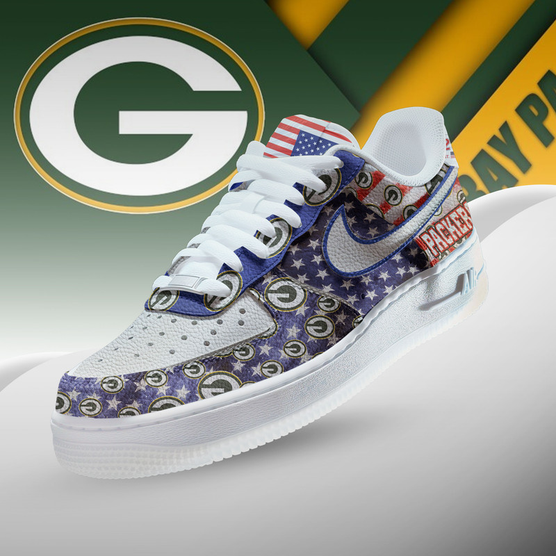Green Bay Packers | Premium NFL 250 Years Of America AF1 Shoes HY
