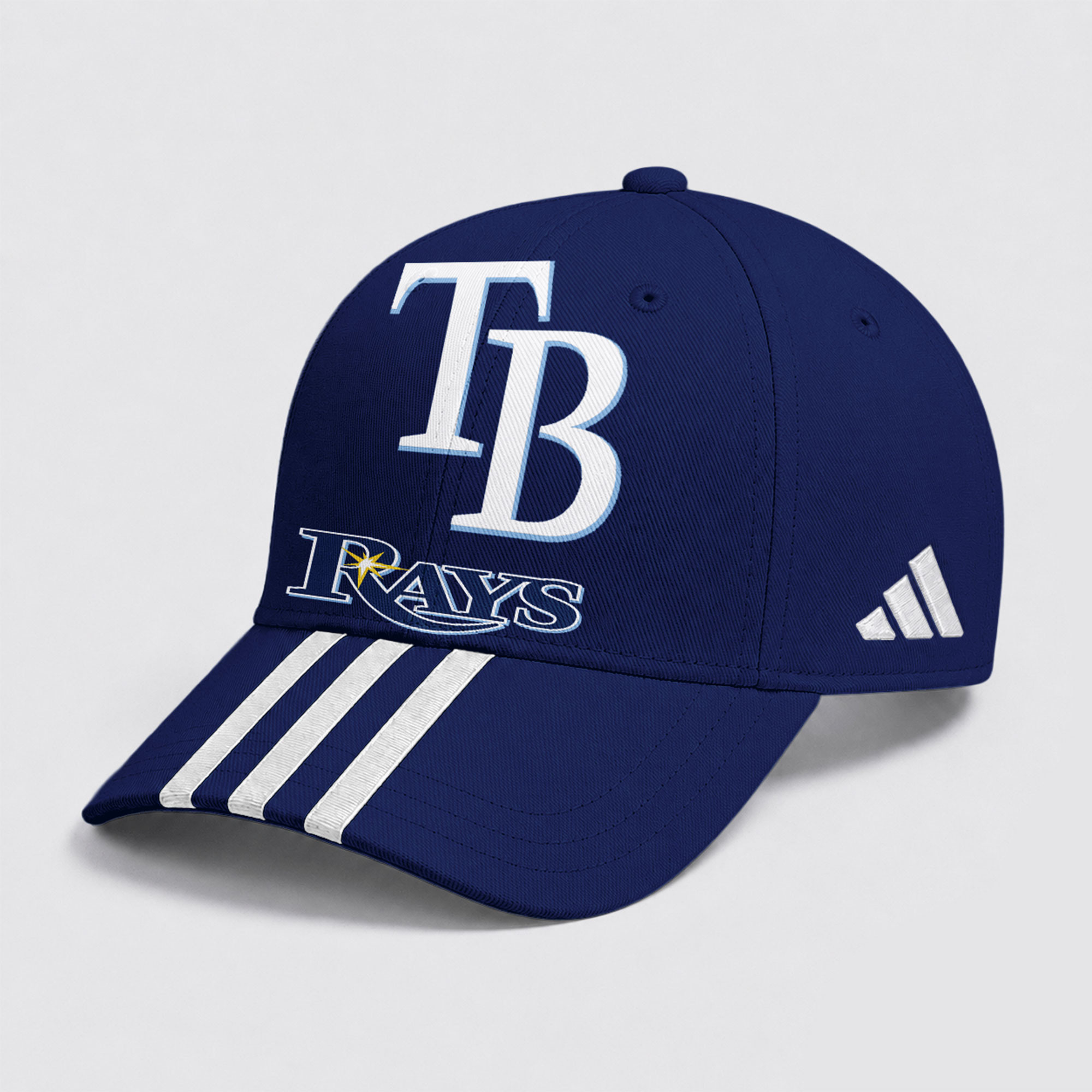 Tampa Bay Rays | Premium MLB Signature Triple Stripe Fan Baseball Cap