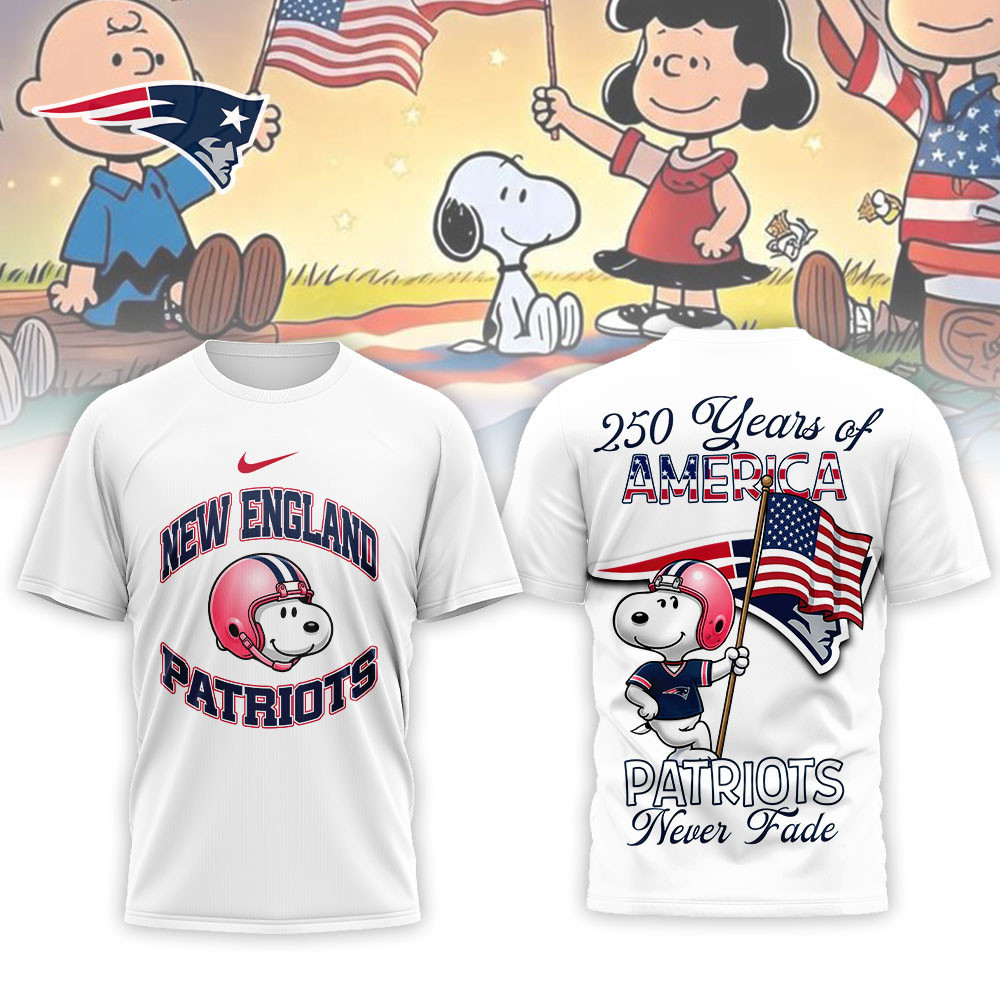 New England Patriots | Premium NFL Freedom Classic 3D Shirt NTH1