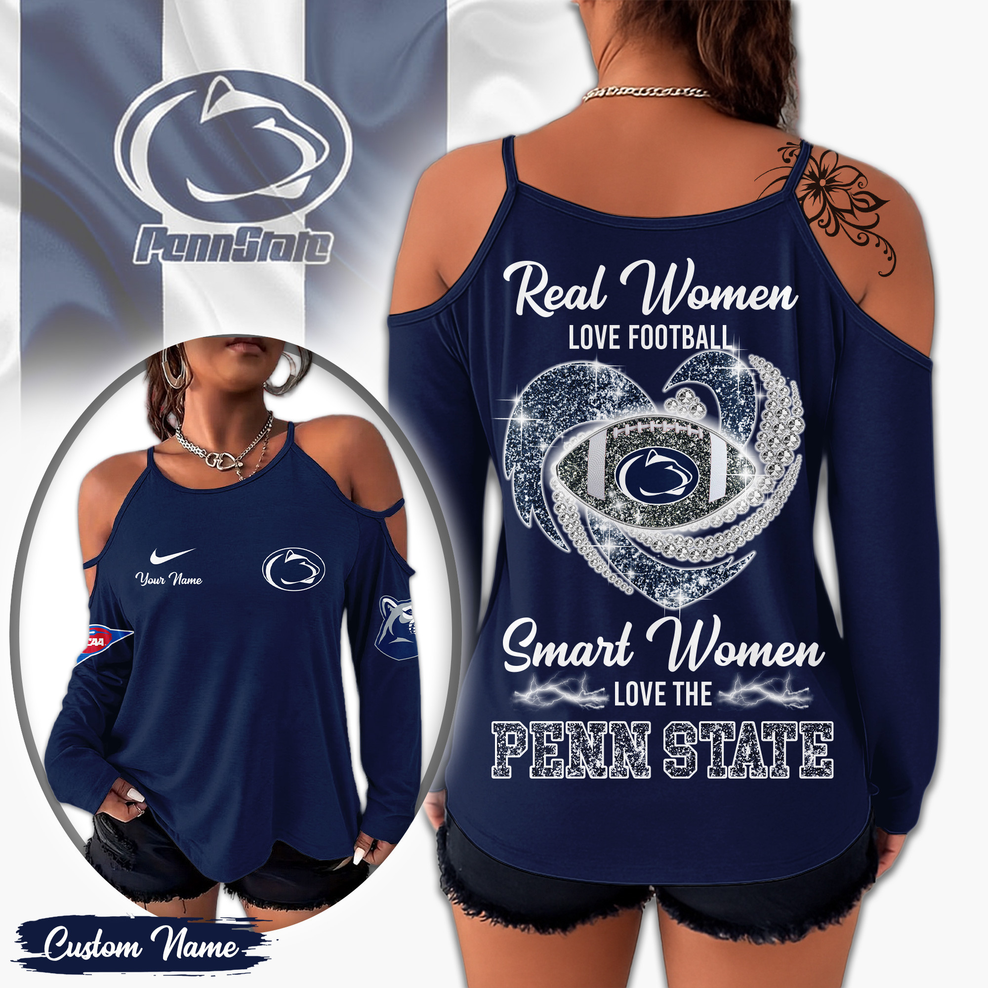 Penn State Nittany Lions | Premium NCAA Lady Tshirt TD