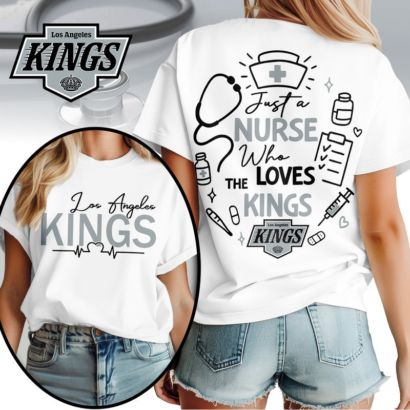 Los Angeles Kings | Premium NHL Fan Nurse 3D Shirt HY