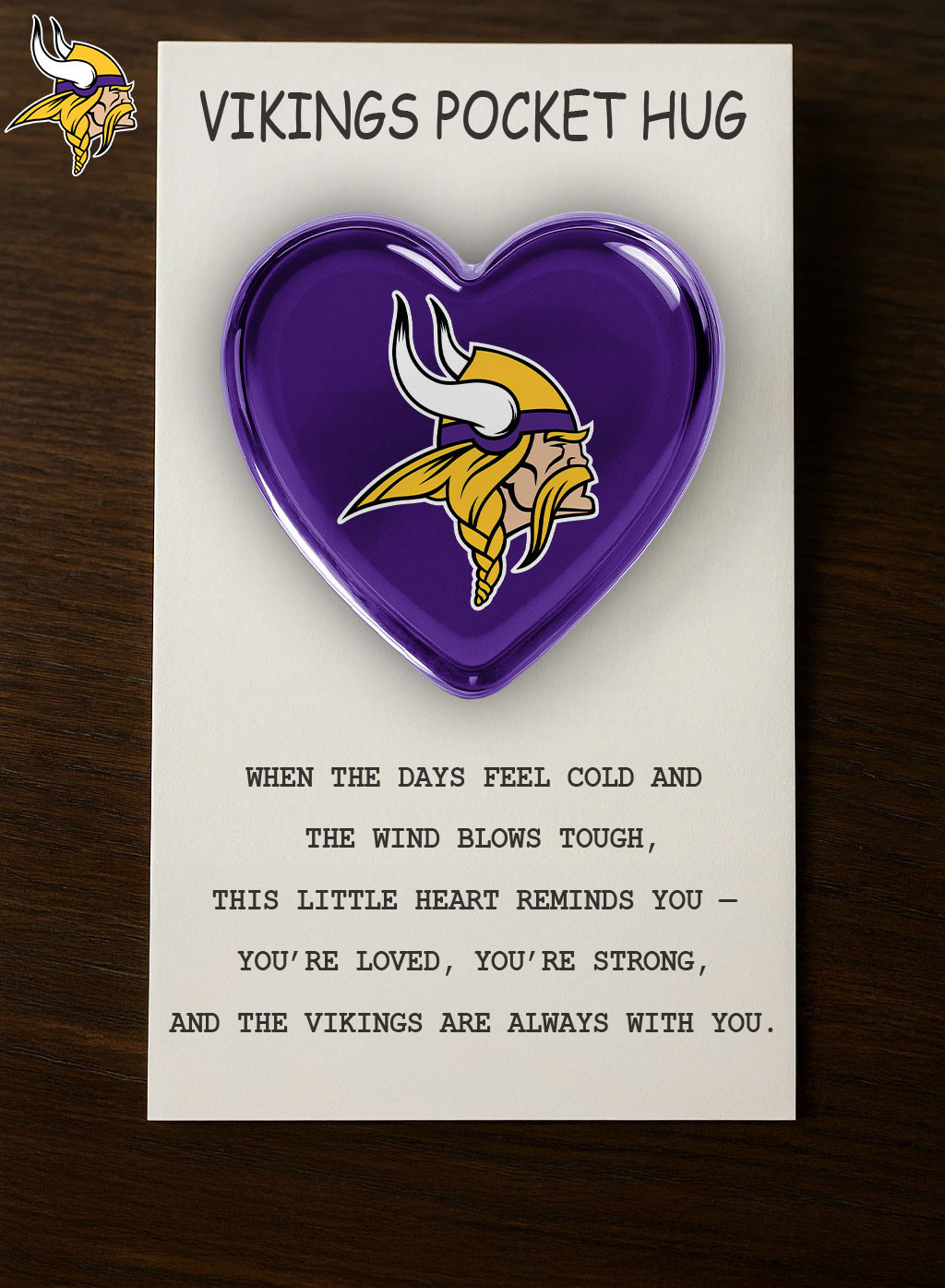 Minnesota Vikings | Premium NFL Pocket Hug TD