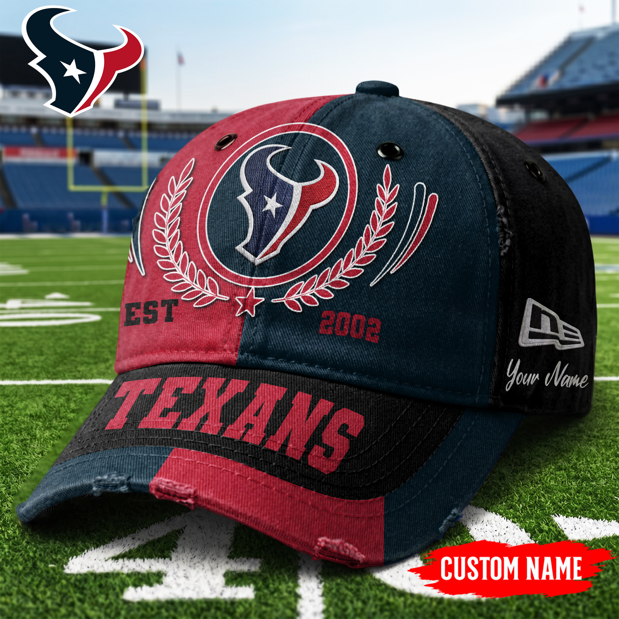 Houston Texans | Premium NFL Split Color New Era Cap TD