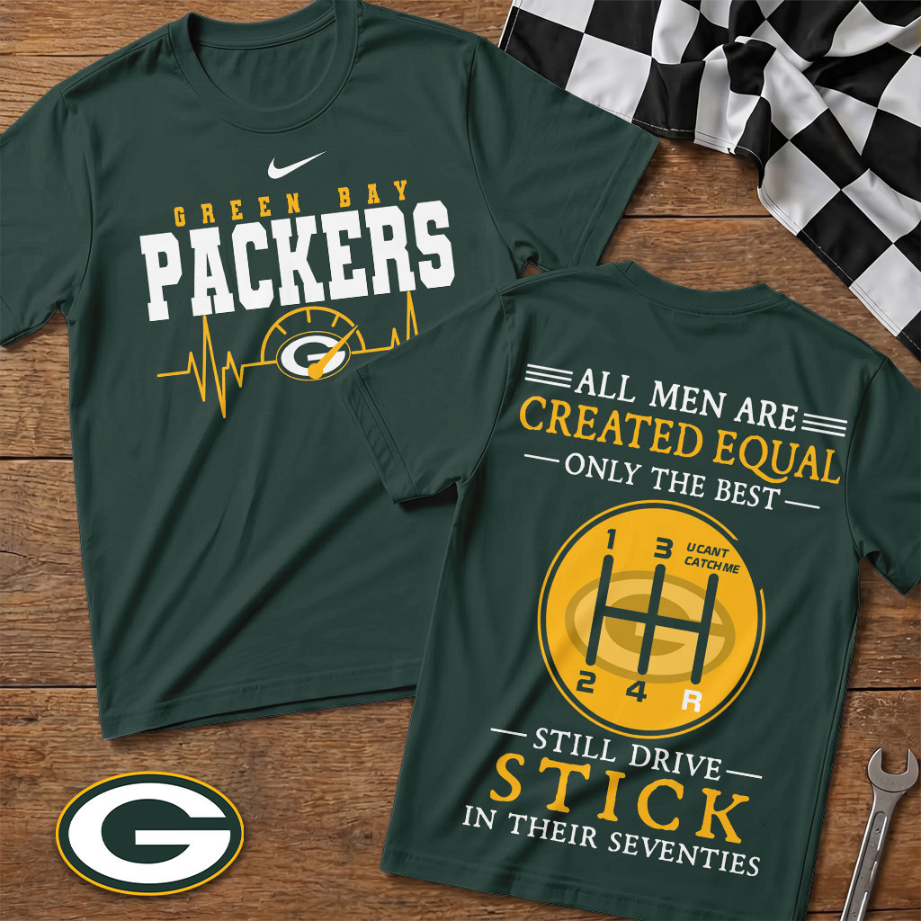 Green Bay Packers | Premium NFL Highspeed Heartbeat T-Shirt TD