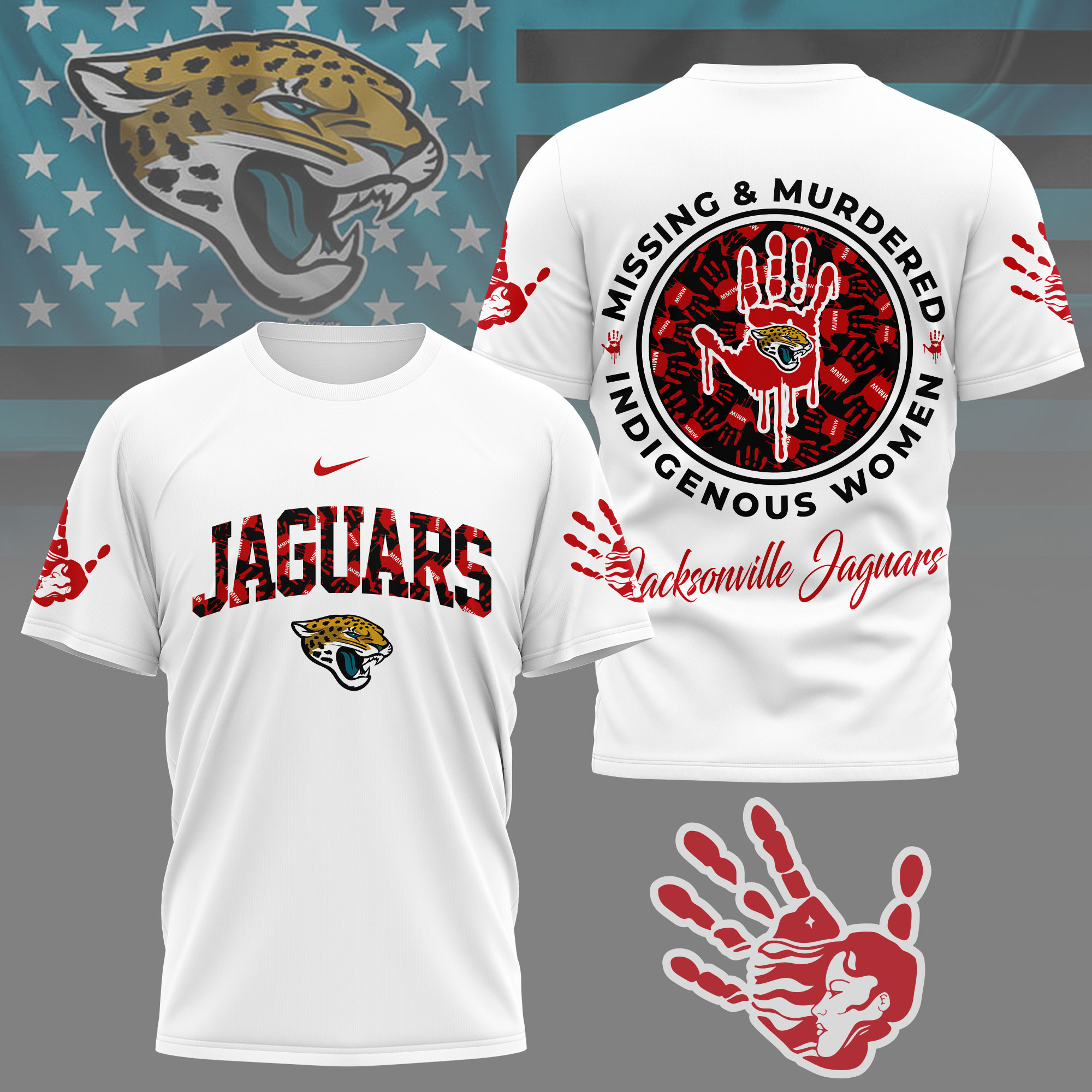 Jacksonville Jaguars | Premium NFL MMIW Awareness Shirt NY
