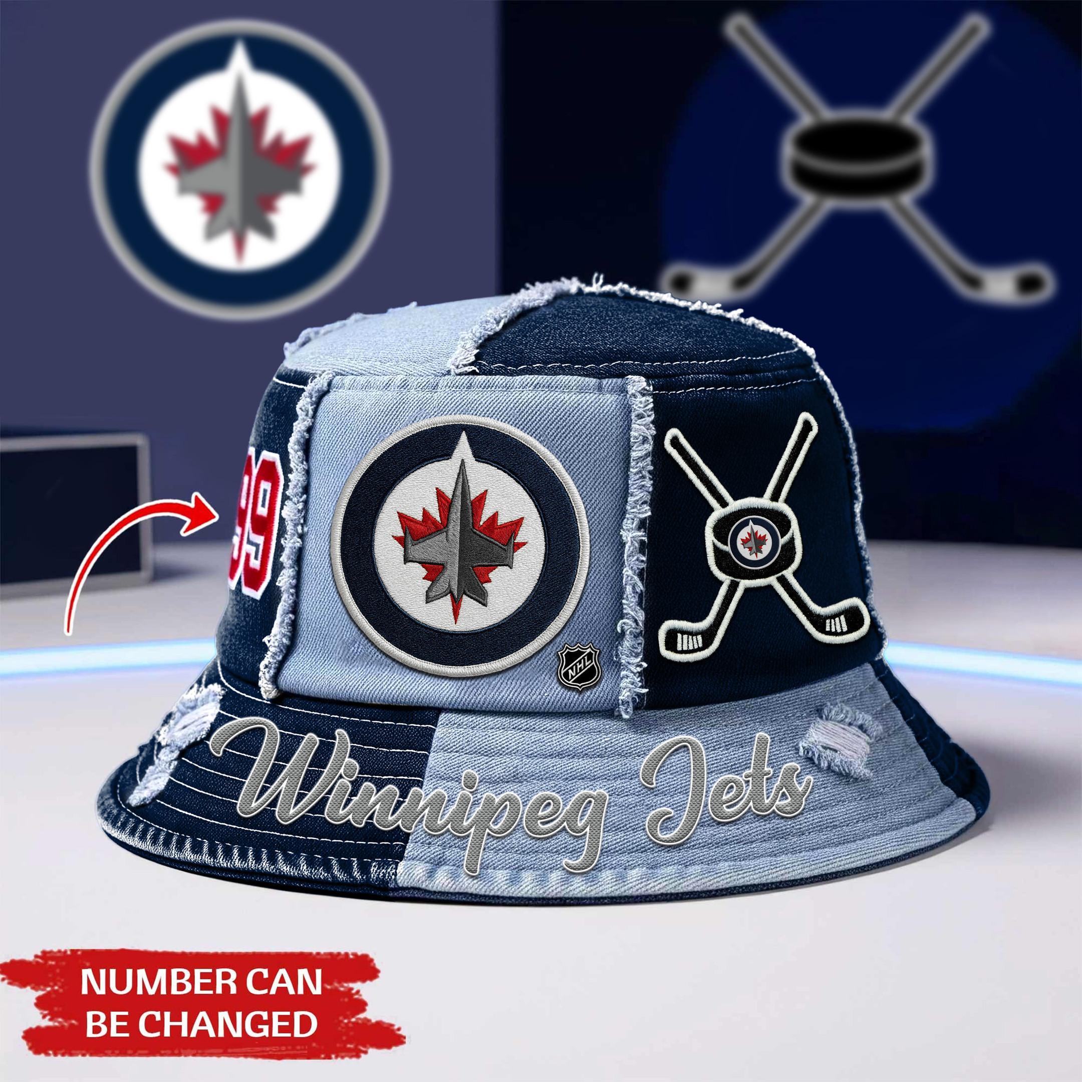 Winnipeg Jets | Premium NHL Bucket Hat TD