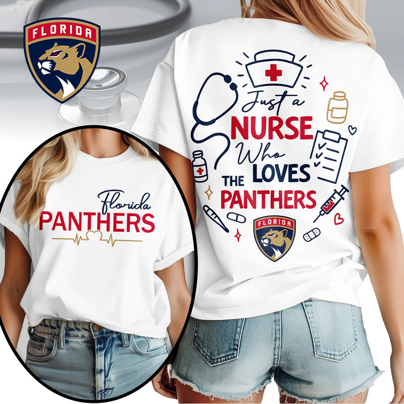Florida Panthers | Premium NHL Fan Nurse 3D Shirt HY