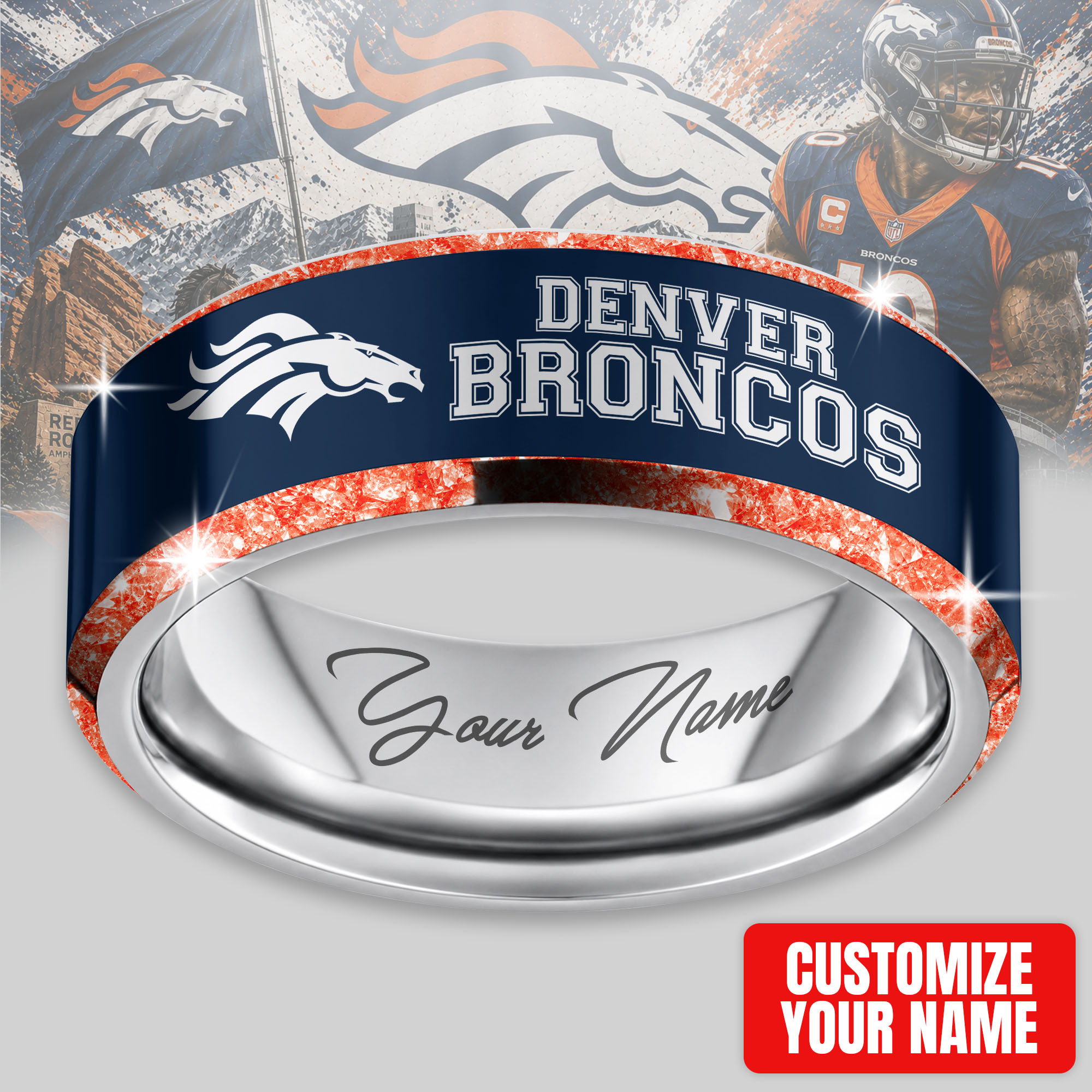 Denver Broncos | Premium NFL Championship Ring NTH1