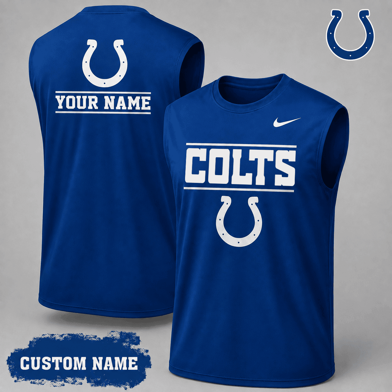 Indianapolis Colts| Premium NFL Personalized Game Ready Tank Top NY