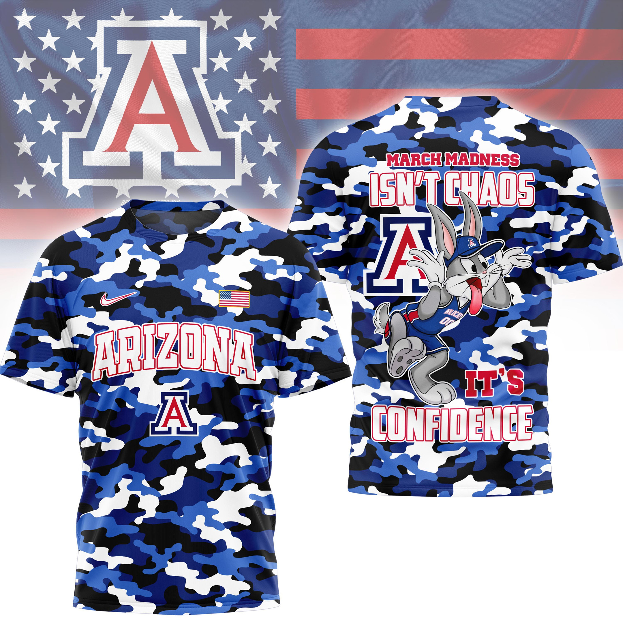 Arizona Wildcats | Premium NCAA Call It Confidence Shirt PBK1SUO