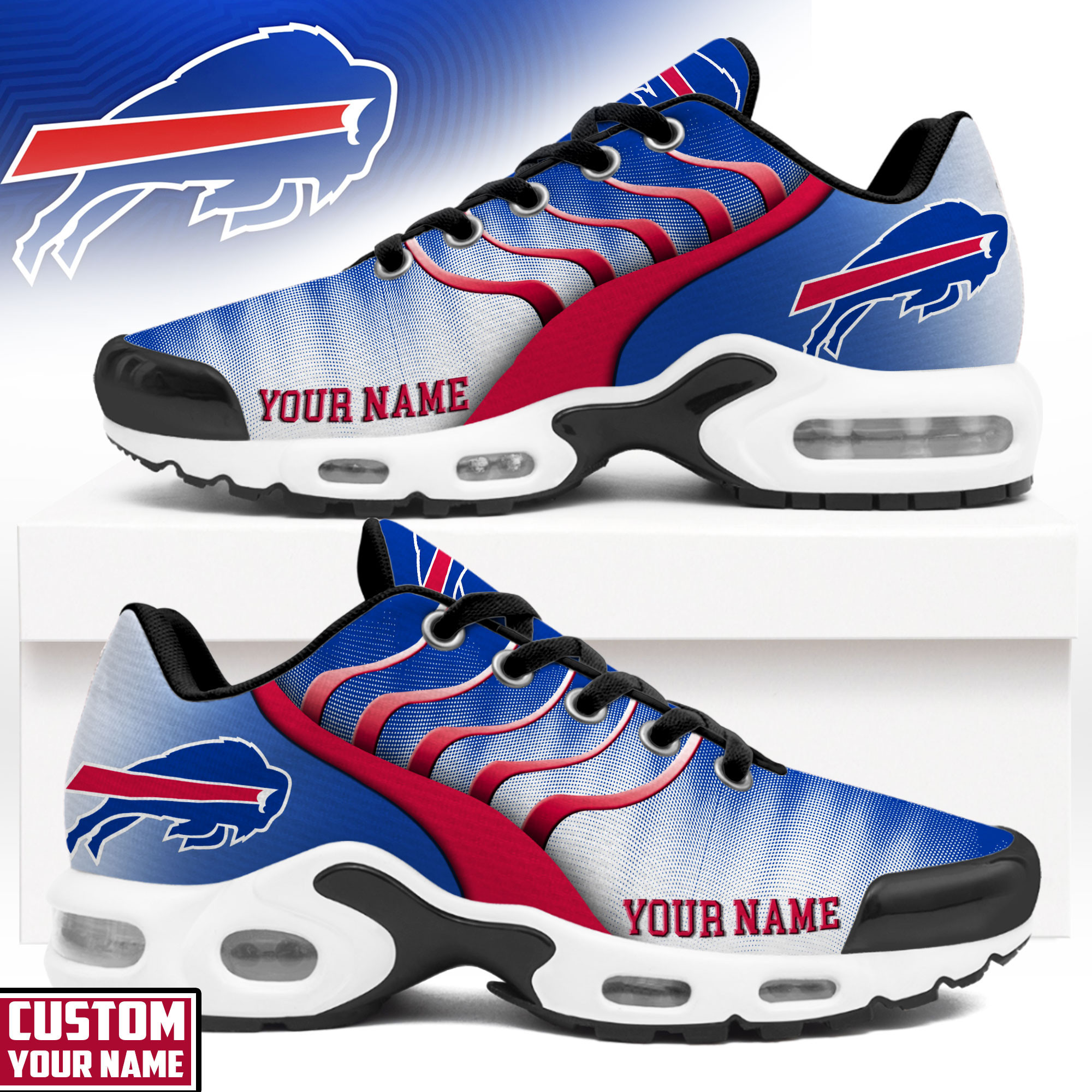 Buffalo Bills | Premium NFL Endzone Runner Air Max Shoes NTH1