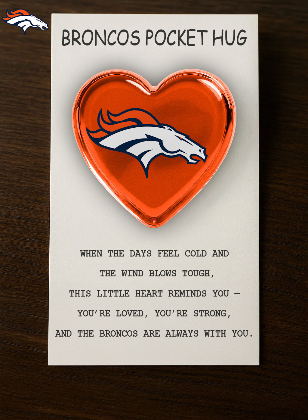 Denver Broncos | Premium NFL Pocket Hug TD