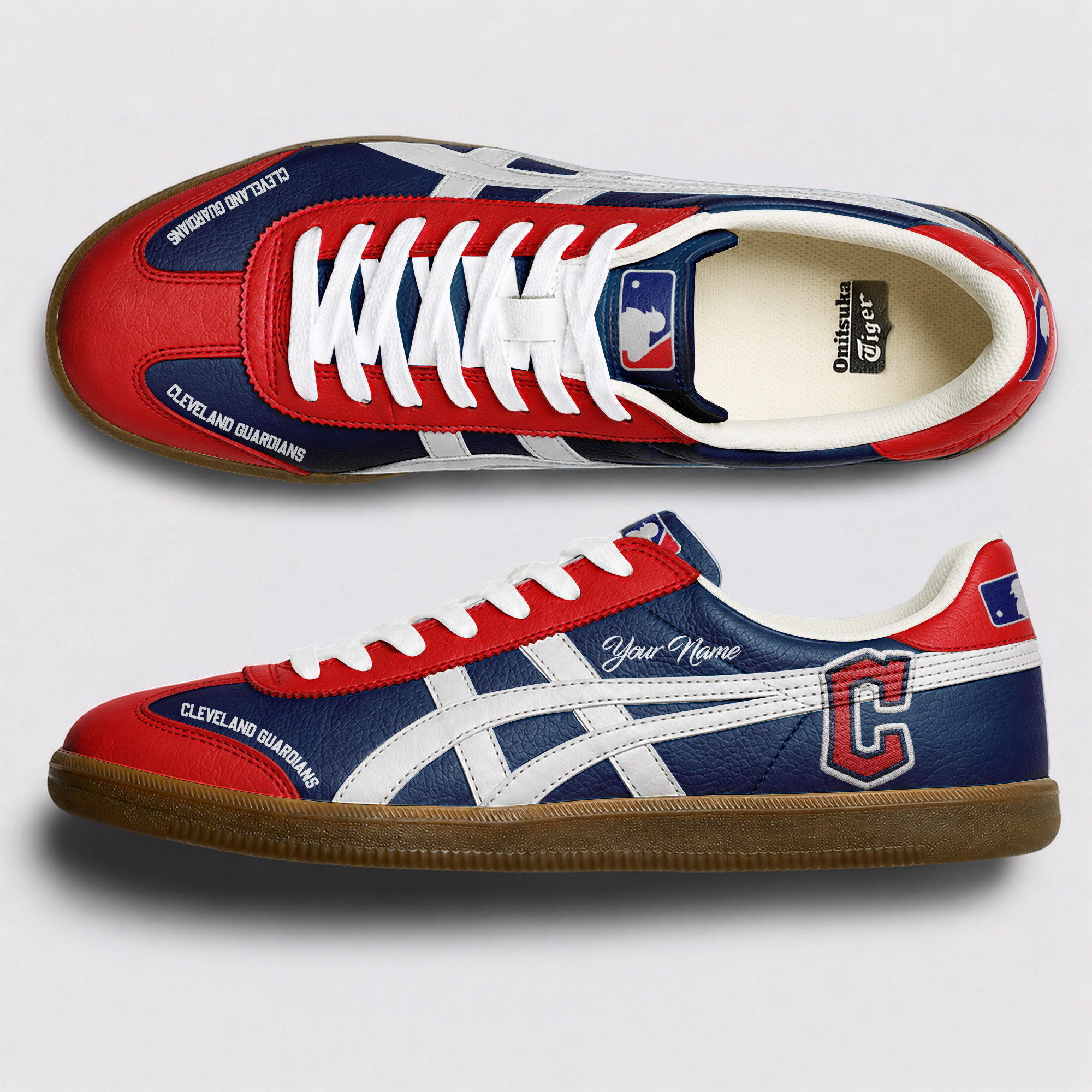 Cleveland Guardians | Premium MLB Customized Baseball Tiger Shoes TD