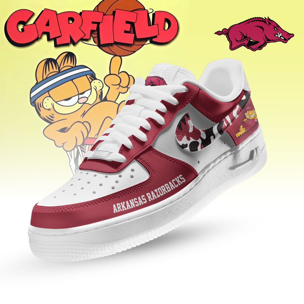 Arkansas Razorbacks | Premium NCAA Only Show Up AF1 Shoes NTH1