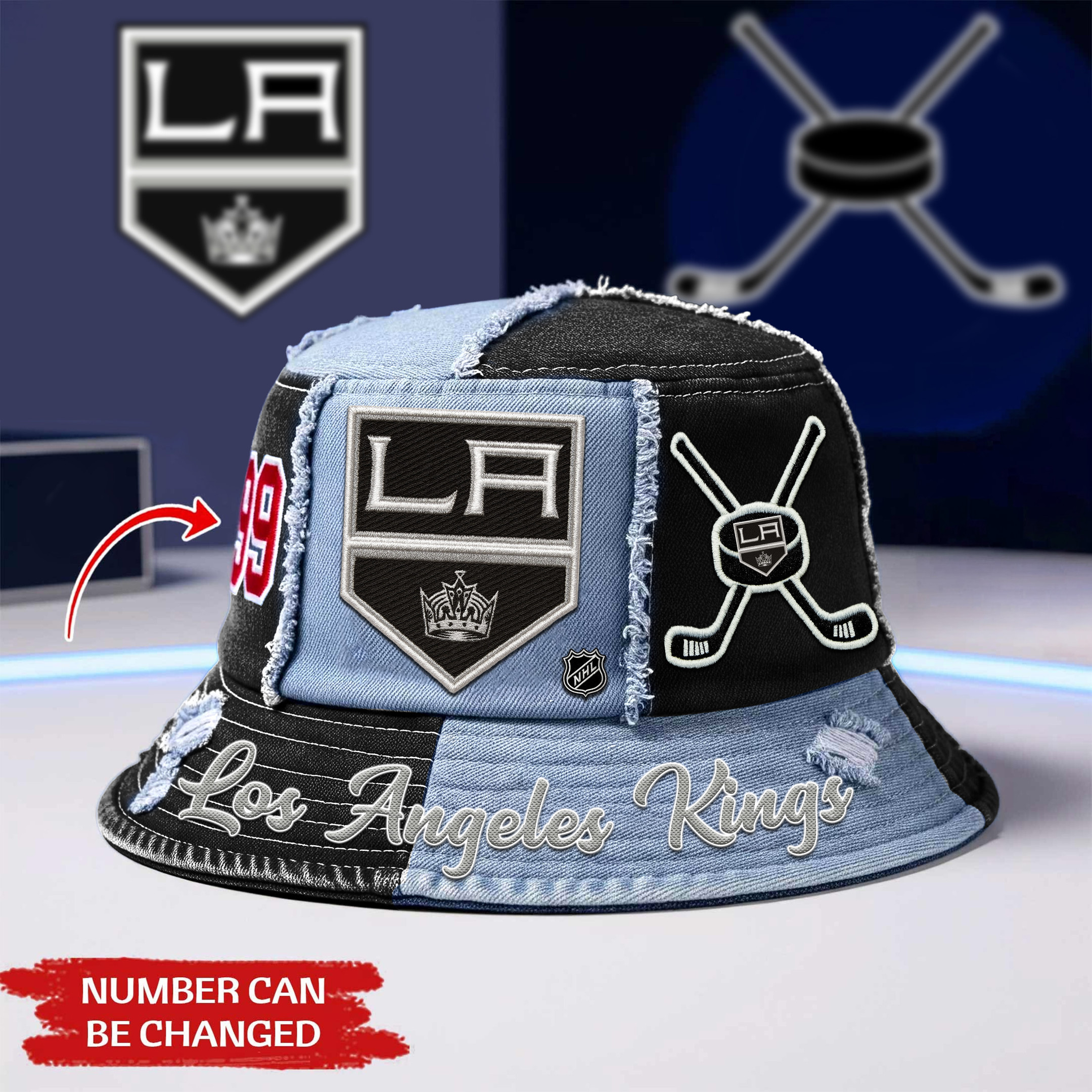 Los Angeles Kings | Premium NHL Bucket Hat TD