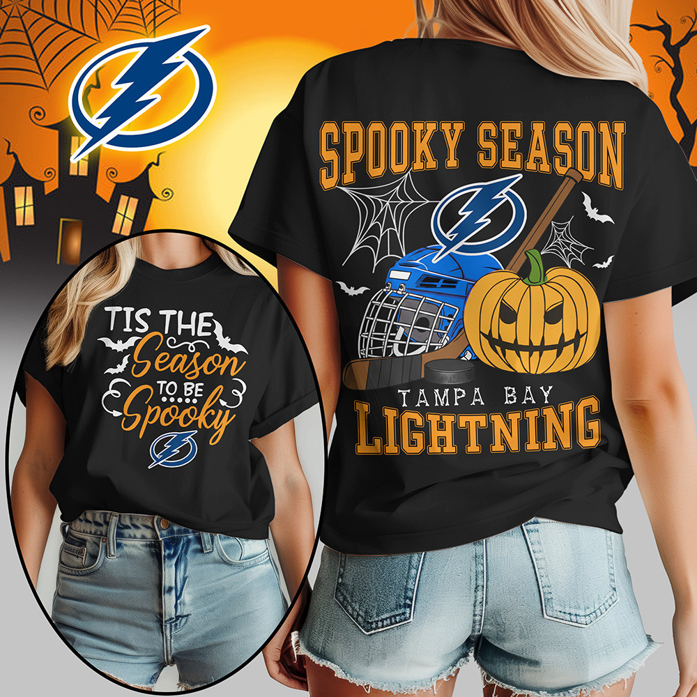 Tampa Bay Lightning | Premium NHL Spooky Season Women's Shirt TD