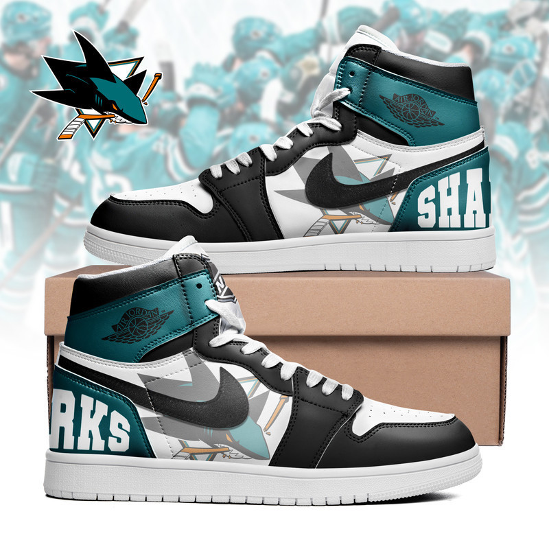 San Jose Sharks | Premium NHL Teams High Top Sneakers HY