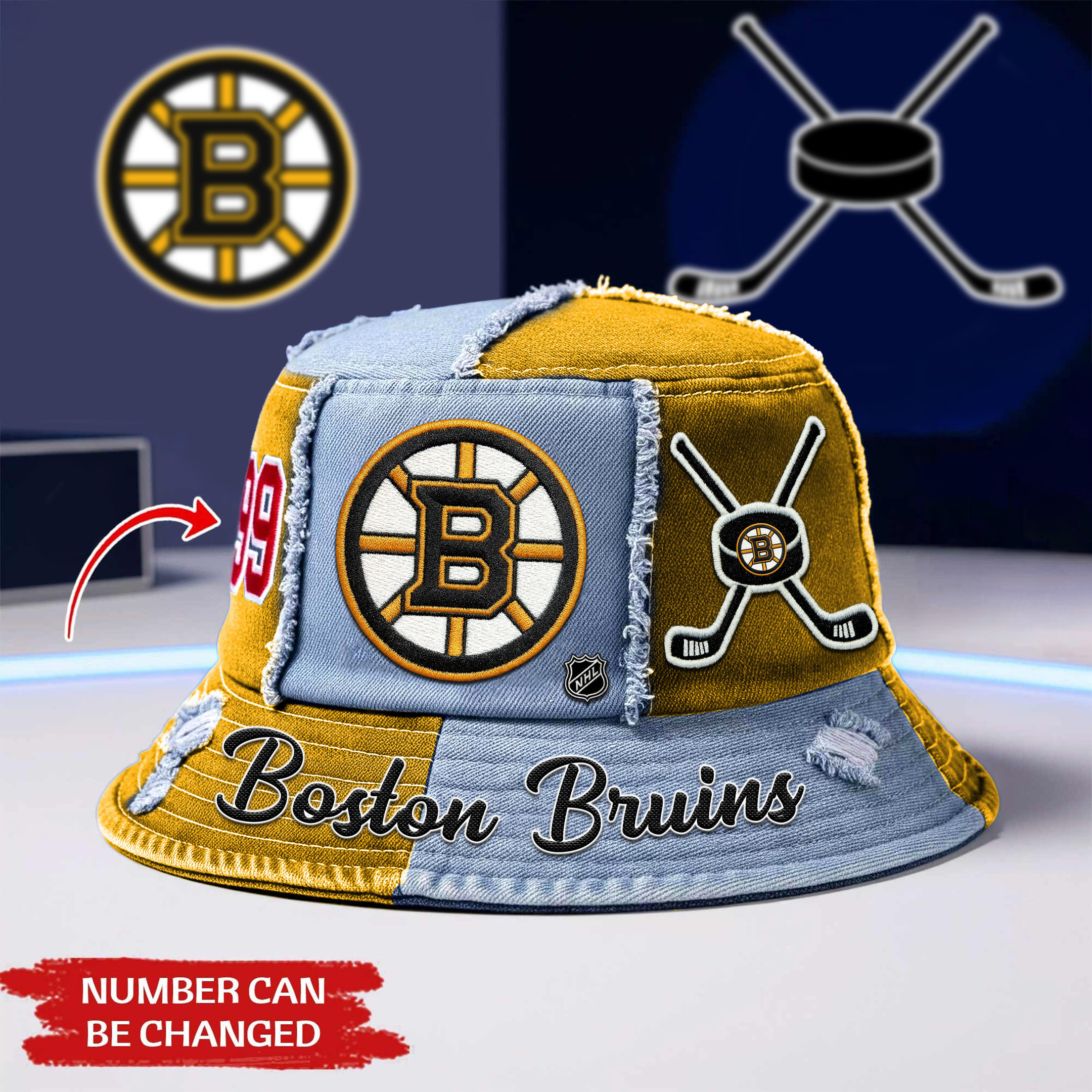 Boston Bruins | Premium NHL Bucket Hat TD
