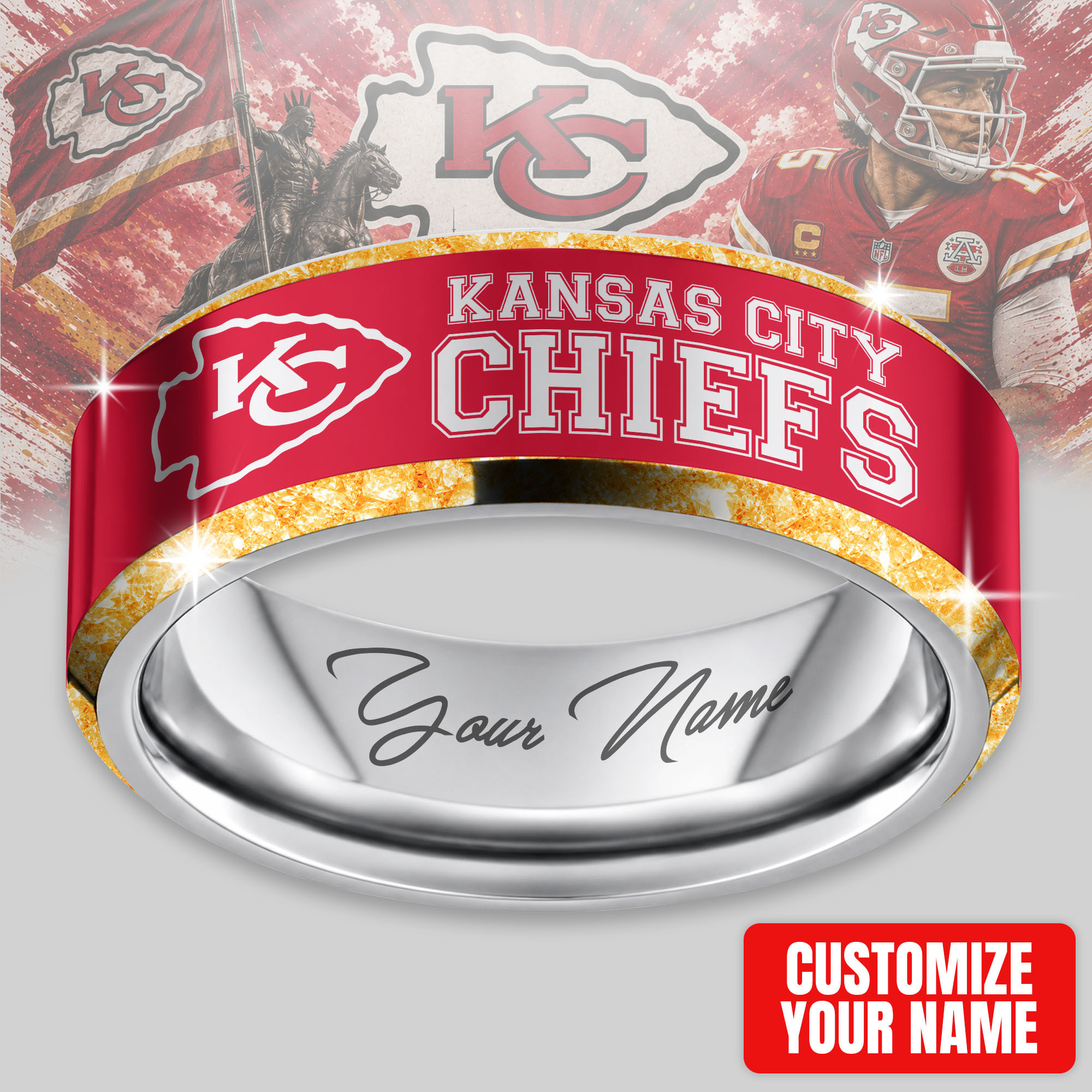 Kansas City Chiefs | Premium NFL Championship Ring NTH1