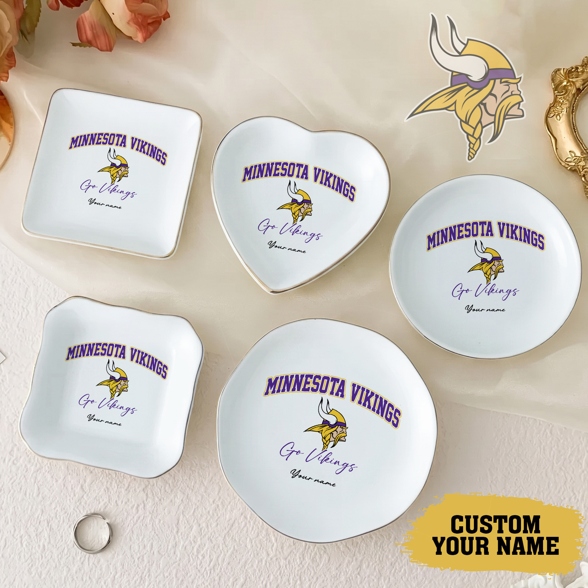 Minnesota Vikings | Premium NFL Game Day Jewelry Dish NY